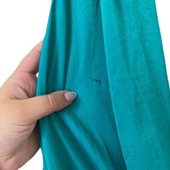 FLOUNCE LONDON‎ Wrap Satin Midaxi Dress Sz 8 - Picture 6 of 6